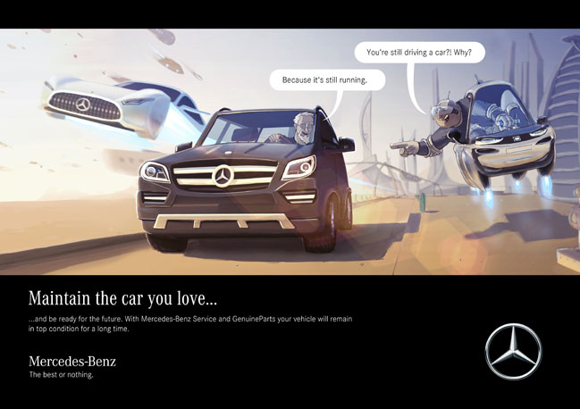 Mercedes-Benz After Sales Poster