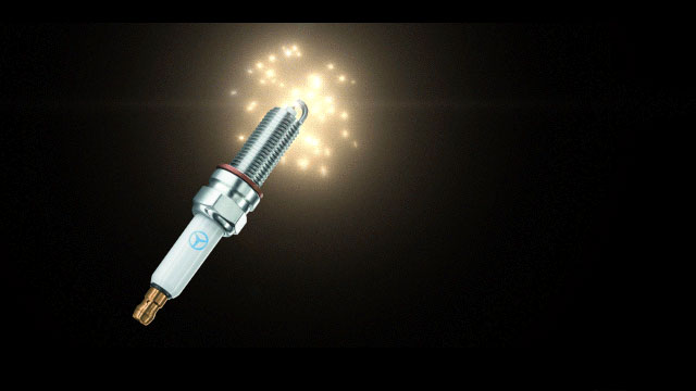 Cinemagraph Mercedes-Benz After-Sales Genuine Parts Spark Plug